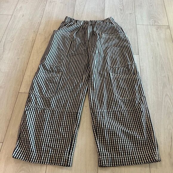 BDG Pants - BDG Charlie Gingham Wide-Leg pants size m